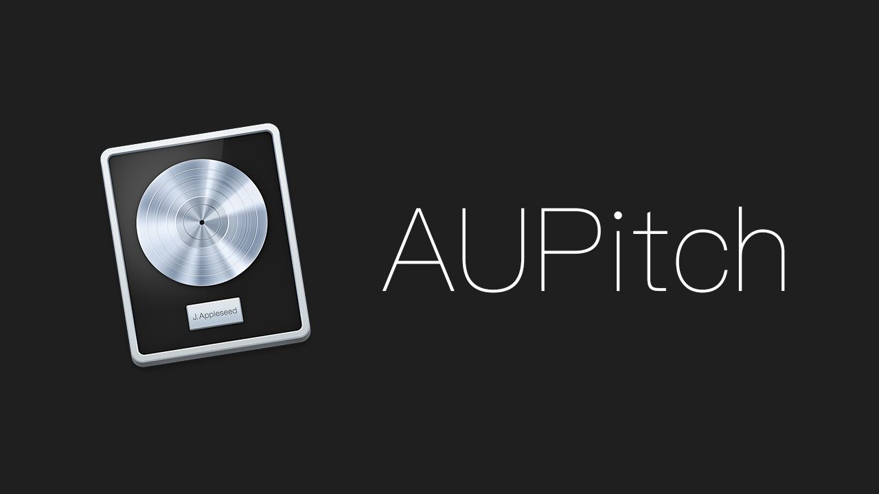 Logic Pro X 中使用 AUPitch 做高质的自动化曲线